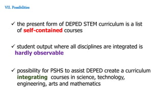Deped Stem A model stem school in the philippines | PPTX