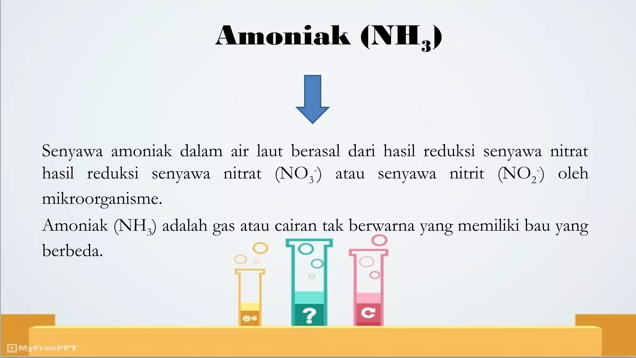 Amoniak nitrat nitrit PPT