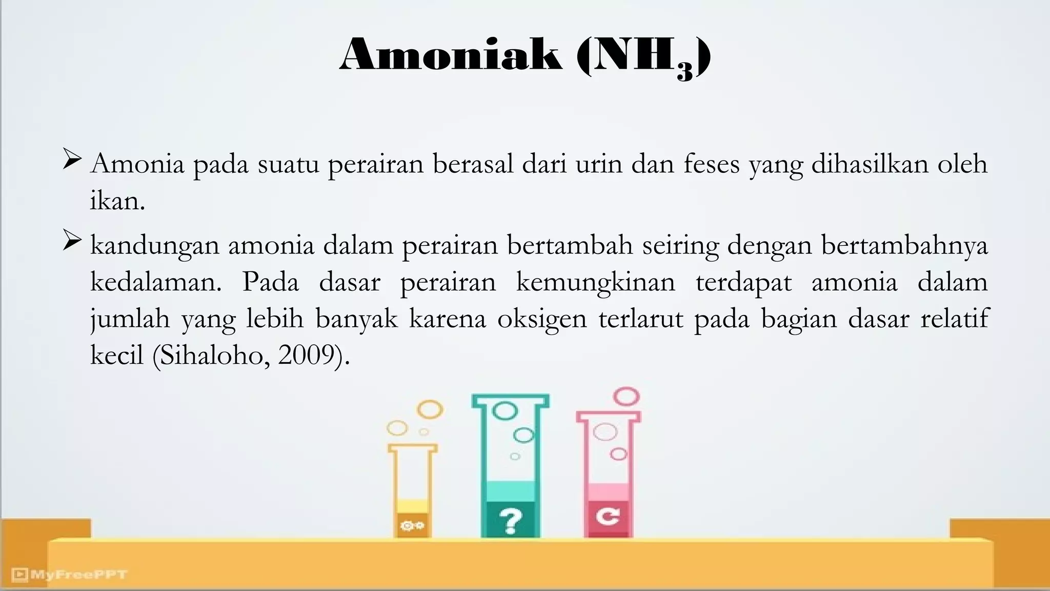Amoniak nitrat nitrit PPT