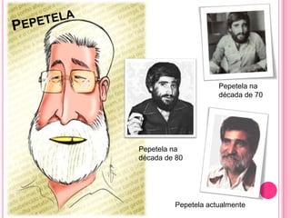 PepetelaPepetela na década de 70Pepetela na década de 80Pepetela actualmente