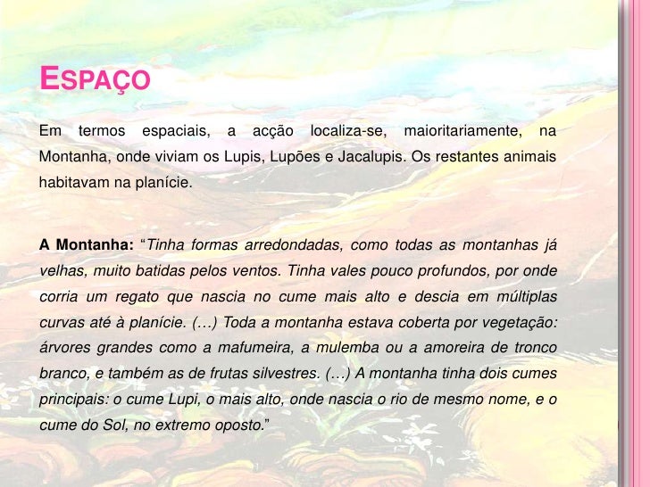 Resumo Do Livro A Montanha Da água Lilás