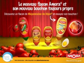 Nouveau bouchon Amora - Mini-guide - campagne @TesterTout