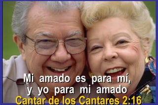 Mi amado es para mí,Mi amado es para mí,
y yo para mi amadoy yo para mi amado
Cantar de los Cantares 2:16Cantar de los Cantares 2:16
 