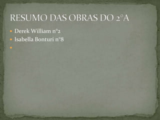  Derek William n°2
 Isabella Bonturi n°8

 
