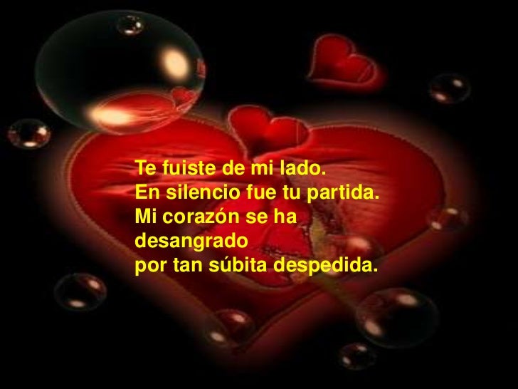 Amor eterno a mi madre