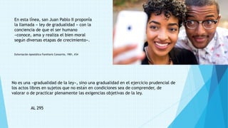 AMORIS LAETITIA esp. capítulo 8 extractos