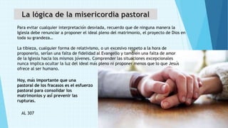 AMORIS LAETITIA esp. capítulo 8 extractos