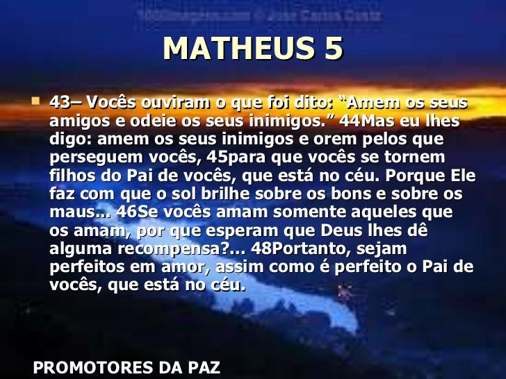 Amor , o maior mandamento Amor , o maior mandamento
