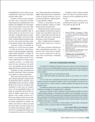 A Morte e a Medicina