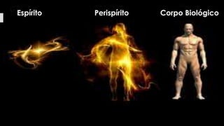 Espírito Perispírito Corpo Biológico
 