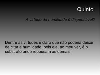 Ao contrário de Ivan, com seu caráter empedernido, anestesiado as miséria humanas e a sensibilidade no trato altruísta, o ser humano precisa vitalmente formar um caráter que seja capaz de ter sensibilidade humana, que lhe faça a vontade ser equilibrada entre razão e sentimento, que lhe traga humanidade nos julgamentos movendo assim ações mais justas a si e aos outros. 