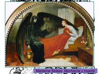 Marianne Stokes: Muchacha y muerte