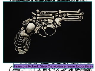 Francois Robert: Stop the violence (serie fotográfica)