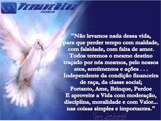 A morte: transição para a vida espiritual