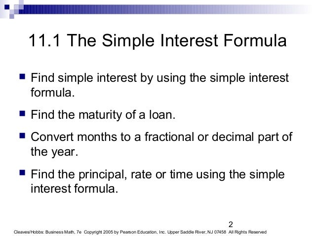 amortization simple interest amortized loan formula