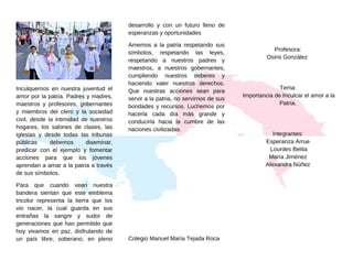 Amor por la patria | DOC