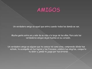 Amor y amistad | PPTX