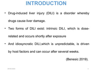 amos new seminar om drug induced liver injury | PPTX