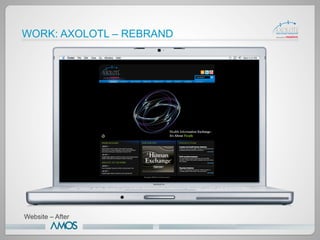 WORK: AXOLOTL – REBRAND




Website – After
 