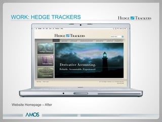 WORK: HEDGE TRACKERS




Website Homepage – After
 