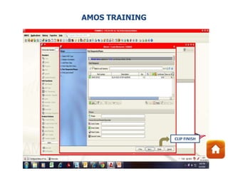 CLIP FINISH
AMOS TRAINING
 
