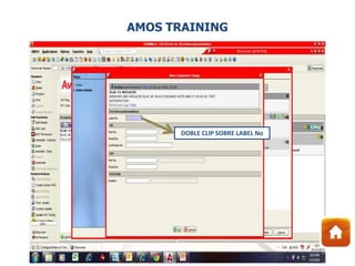DOBLE CLIP SOBRE LABEL No
AMOS TRAINING
 