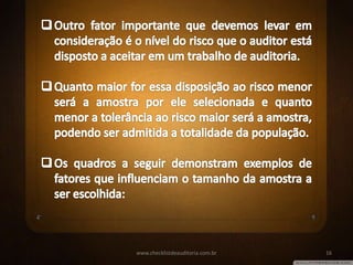 www.checklistdeauditoria.com.br 16
 