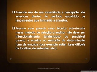 www.checklistdeauditoria.com.br 23
 