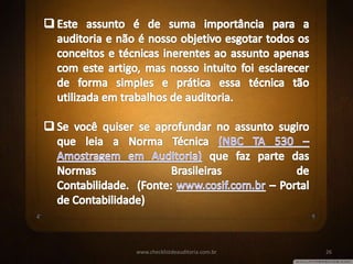 www.checklistdeauditoria.com.br 26
 