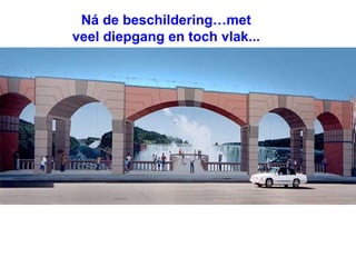 Ná de beschildering…met veel diepgang en toch vlak... 