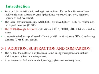 advancsed microprocessor and interfacing | PPTX