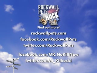 Taking Different Paths to No Kill