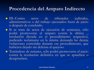 Amparo Indirecto | PDF