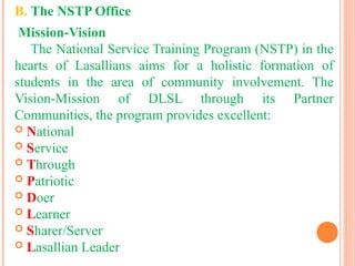 National Service Training Program Lecture | PPT