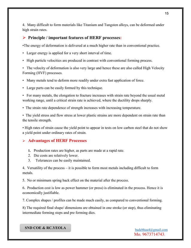 Advanced Manufacturing Processes PDF Full book by badebhau PDF