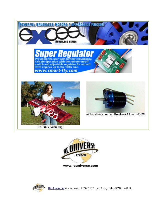 choosing a brushless motor for rc plane
