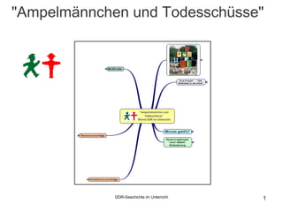 DDR-Geschichte im Unterricht 1
"Ampelmännchen und Todesschüsse"
 