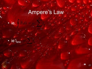 Ampere’s Lawie,ie ienc