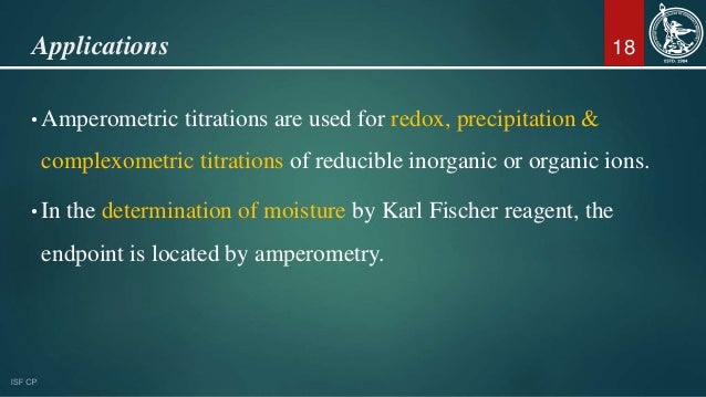 Amperometric Titrations