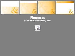 Ampersand Presentation Template from animation factory | PPT