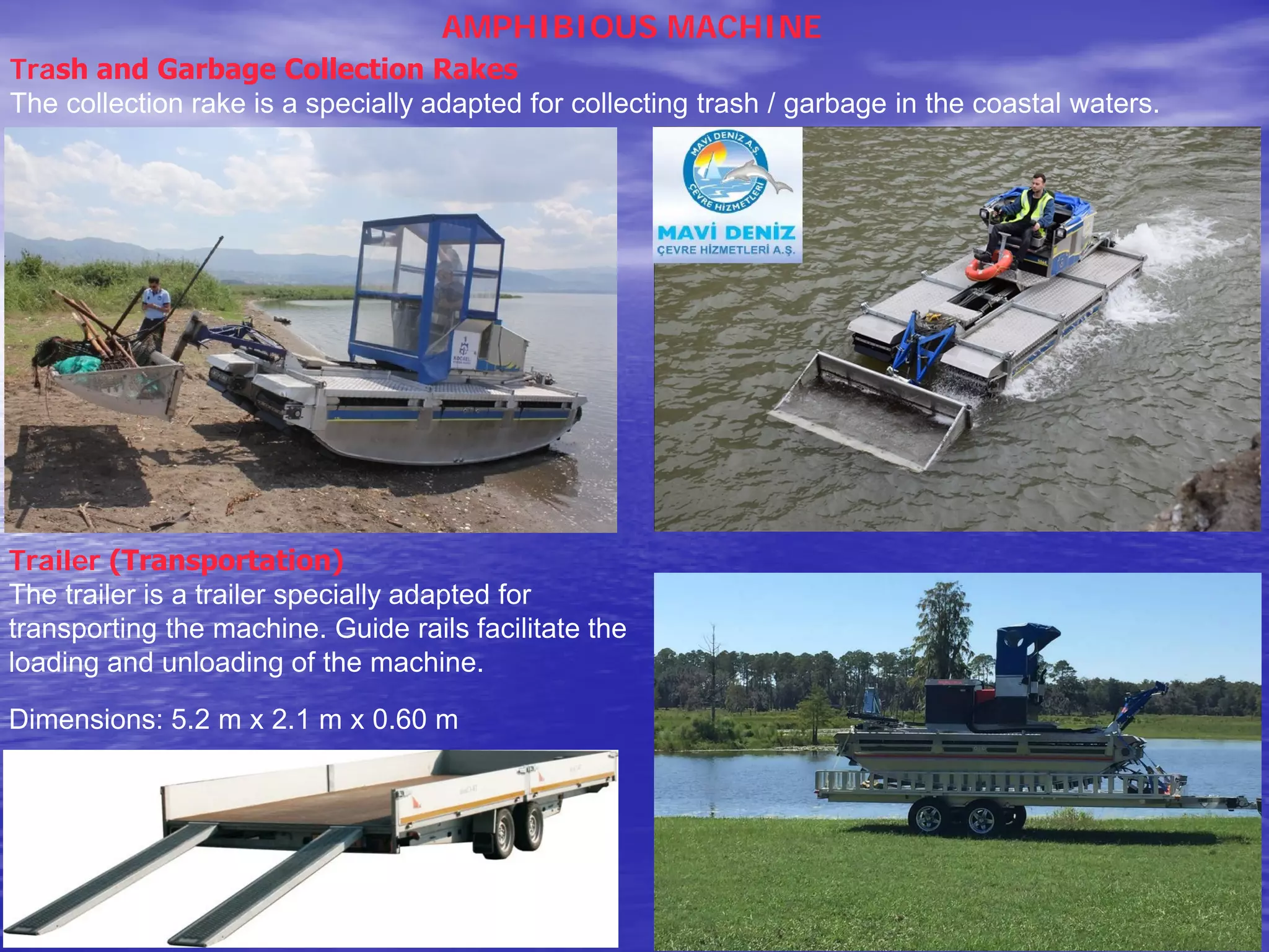 Shuttle Rake Opencast Amphibex Technical specification catalogue- NEW | PDF