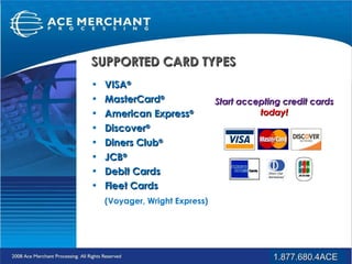 Ace Merchant Processing Intro | PPS