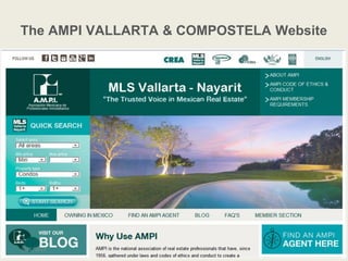 The AMPI VALLARTA & COMPOSTELA Website




2/21/2013                            1
 