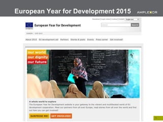 5.
European Year for Development 2015
 