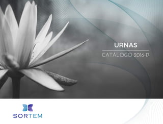 URNAS
CATÁLOGO 2016-17
 