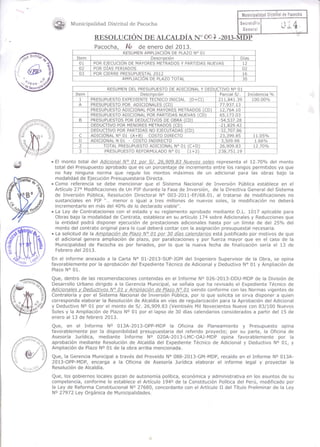 Ampliacion de obra | PDF