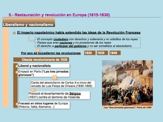 Ampliación unidad 2 revolución y nacionalismo