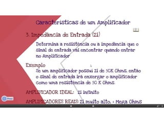 Amplificadores – aula 01