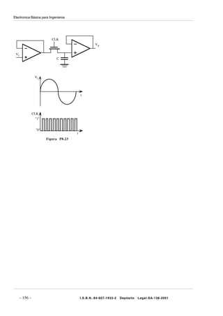 Electronica Básica para Ingenieros




                           CLK
                                                    Vo

 Vi
                             C




                 Vi




                                           t




                CLK
                  "1"


                  "0"
                                       t
                        Figura P8.23




      – 156 –                              I.S.B.N.:84-607-1933-2   Depósito   Legal:SA-138-2001
 