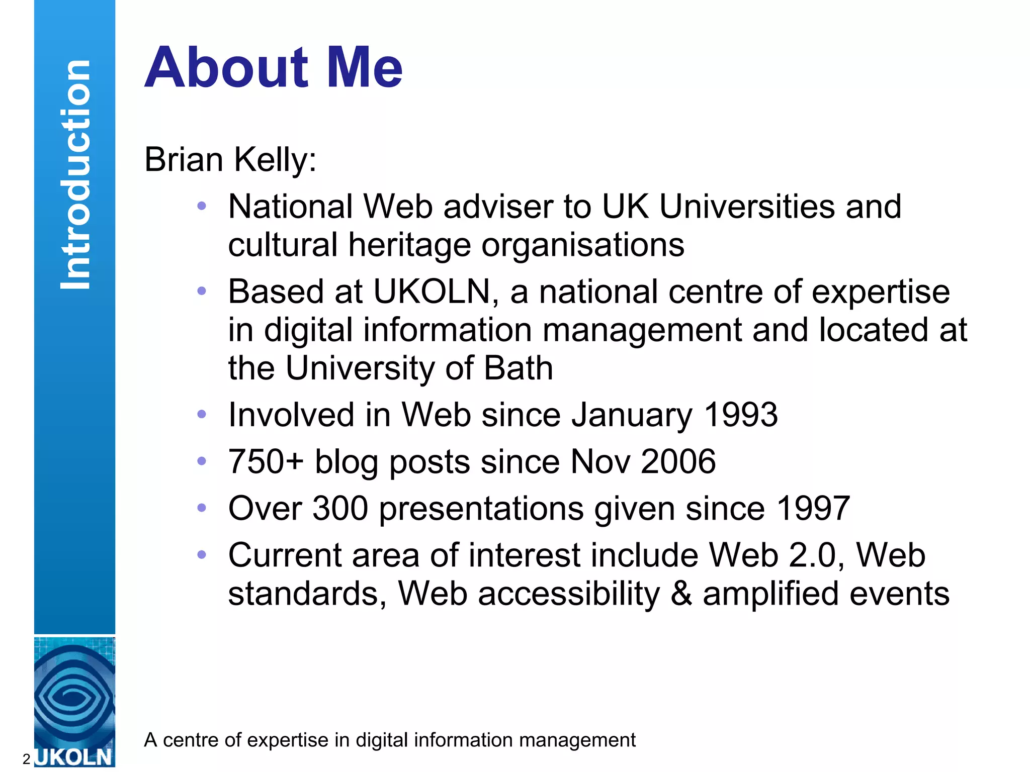 Relevance of Dali Visit to Salvador Dali Museum and Jewelry Museum: “ Without an audience the Dali jewelry will have failed to fulfil the purpose for which they were created ” * Relevenace to the research community: Without an audience scientific research will have failed in its purpose. Hence importance of: Open access to research papers & data for fellow researchers Communication of work to general public Openness of conferences and seminars *  May not be exact wording. No camera or pen so had to try to remember wording. 